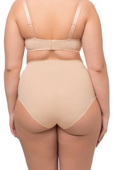 Ulla Popken 800498 Culotte gainante taille haute Champagne - Lingerie gainante - 