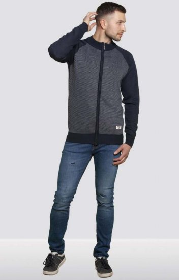D555 Tanner Sweater Navy - Sweatshirts & hoodies - Sweatshirts/Hoodies grande taille homme