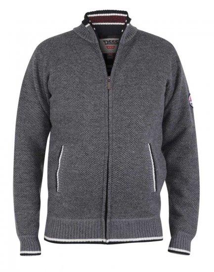 D555 Blyford Jumper With Bonded Fleece Lining And Pocket - Sweatshirts & hoodies - Sweatshirts/Hoodies grande taille homme