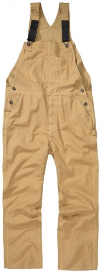 JP1880 802501 Salopette à bretelles élastiques Camel - Jeans et pantalons - Jeans et Pantalons grande taille 