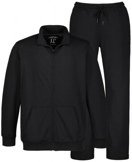 JP1880 802933 Ensemble jogging veste et pantalon Noir - Survêtements - Survêtements pour homme en grande taille