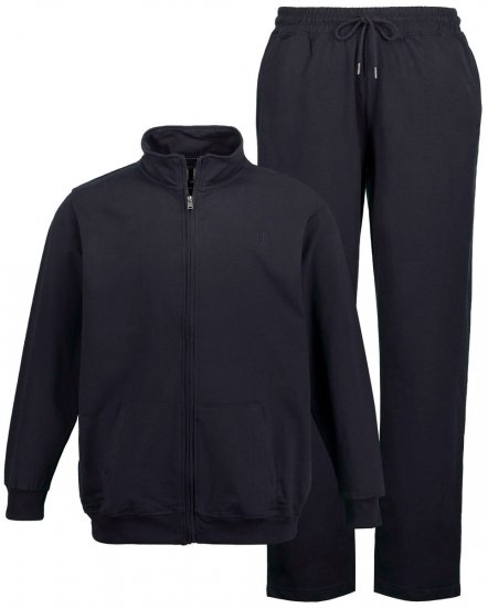 JP1880 802933 Ensemble jogging veste et pantalon Bleu marine - Survêtements - Survêtements pour homme en grande taille