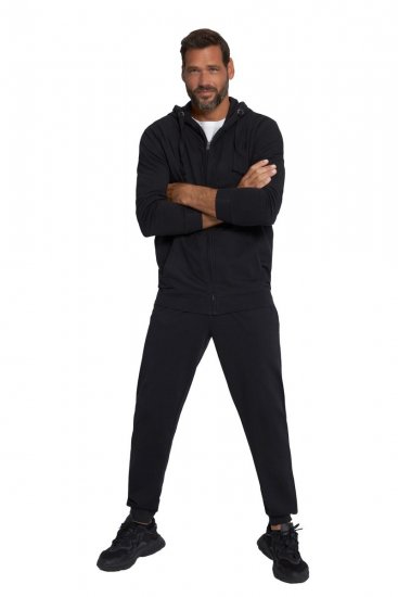 JP1880 802934 Ensemble jogging veste à capuche et pantalon Noir - Survêtements - Survêtements pour homme en grande taille