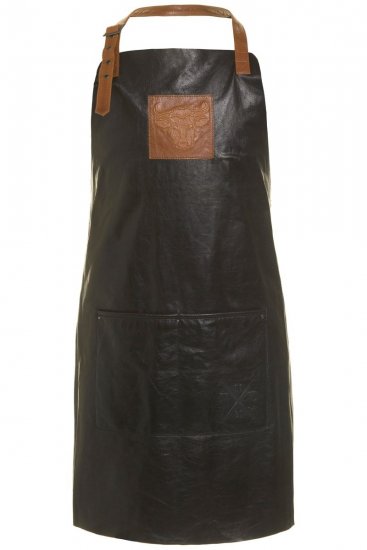 JP1880 803288 Tablier en cuir Noir - Tabliers - 