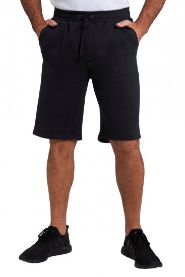 Jay-Pi 804151 Short de jogging Noir - Pantalons/shorts de survêtement - Survêtement/jogging grandes tailles