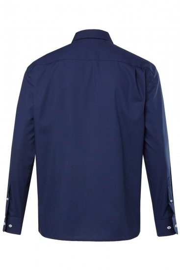 JP1880 Shirt Business Long Sleeve Navy - Chemises - Chemises Grandes Tailles Hommes