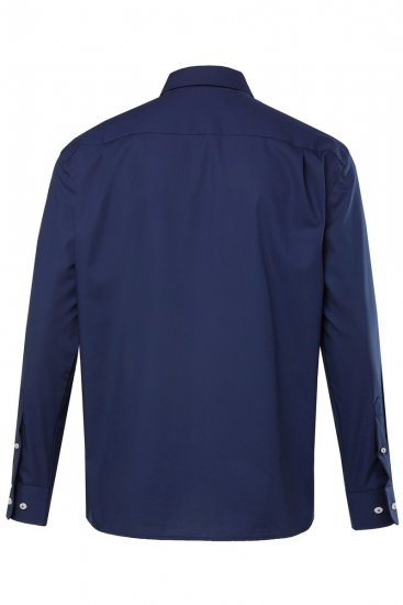 JP1880 804890 Chemise business sans repassage manches longues Bleu marine TALL - TALL chemises - Chemises coupe TALL
