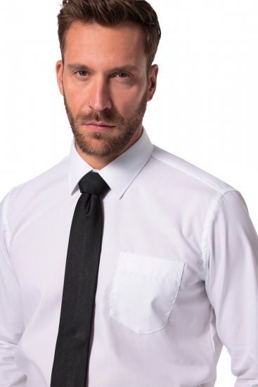 JP1880 804890 Chemise business sans repassage manches longues Blanc TALL - TALL chemises - Chemises coupe TALL