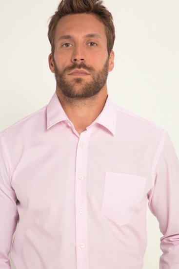 JP1880 Shirt Business Long Sleeve Pink - Chemises - Chemises Grandes Tailles Hommes