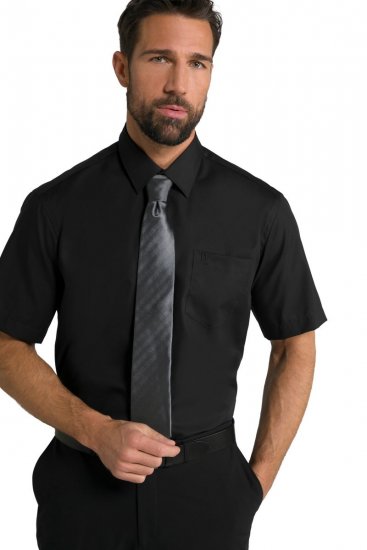 JP1880 804891 Chemise à manches courtes Noir - Chemises - Chemises Grandes Tailles Hommes