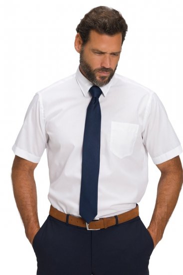 JP1880 804891 Chemise à manches courtes Blanc TALL - TALL chemises - Chemises coupe TALL