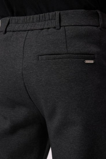 JP1880 New York Flexnamic Chino en jersey Anthracite - Costumes - Costumes grandes tailles 
