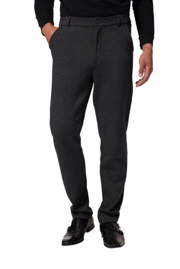 JP1880 New York Flexnamic Chino en jersey Anthracite - Costumes - Costumes grandes tailles 