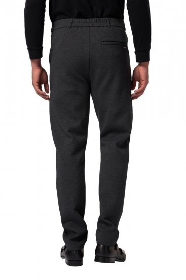 JP1880 New York Flexnamic Chino en jersey Anthracite - Costumes - Costumes grandes tailles 