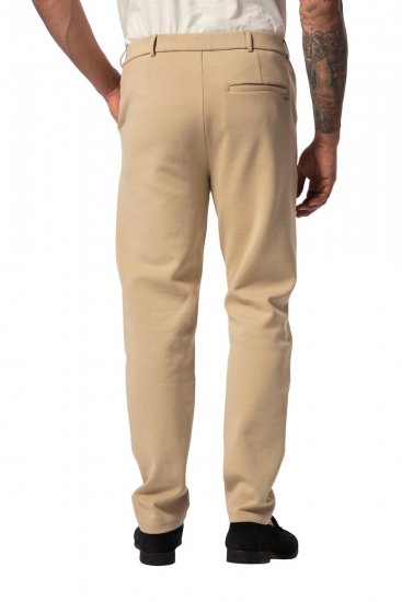 JP1880 New York Flexnamic Chino en jersey Beige - Costumes - Costumes grandes tailles 