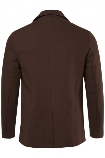 JP1880 New York Flexnamic Blazer en jersey Marron foncé - Costumes - Costumes grandes tailles 