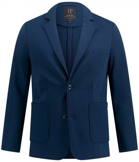 JP1880 New York Flexnamic Blazer en jersey Bleu nuit - Costumes - Costumes grandes tailles 
