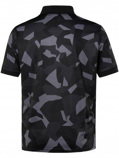 Jay-Pi QuickDry Golf Polo Shirt Camouflage Black - Sport & outdoor - Vêtements de sport grande taille 