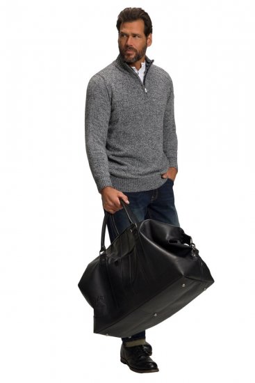 JP1880 810787 Sac de voyage en cuir d'agneau nappa Noir - Sacs - 