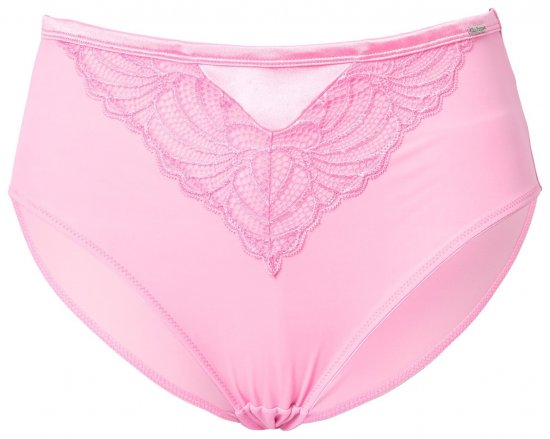 Ulla Popken 811602 Culottes en dentelle Rose - Culottes - 
