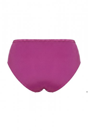 Ulla Popken 811602 Culottes en dentelle Violet foncé - Culottes - 