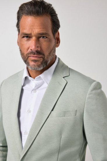 JP1880 815431 Blazer avec doublure partielle légère Vert sauge - Costumes - Costumes grandes tailles 