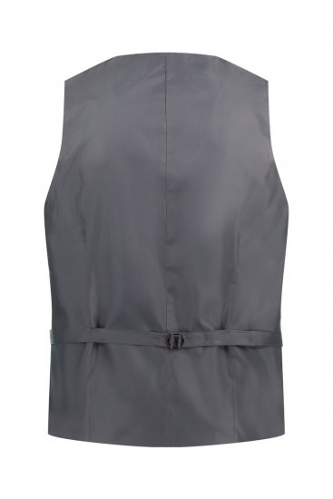 JP1880 Keos Flexnamic Gilet de costume Gris acier - Costumes - Costumes grandes tailles 