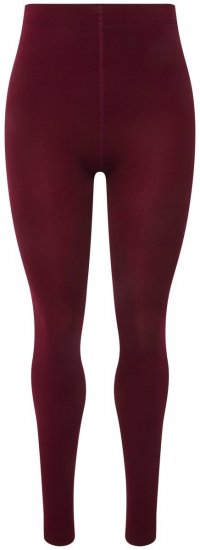 Ulla Popken 819652 Legging collant thermique Bordeaux - Collants & chaussettes - 