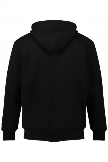 JP1880 820464 Veste à capuche doublée teddy Noir TALL - TALL sweatshirts - Sweatshirts TALL pour hommes grands