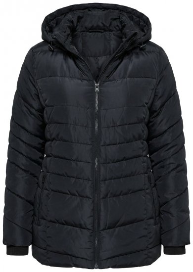 Ulla Popken 820889 Manteau matelassé Noir - Manteaux - Manteaux grande taille pour femme