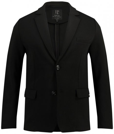 JP1880 New York Flexnamic Blazer en jersey avec poches à rabat Noir - Costumes - Costumes grandes tailles 