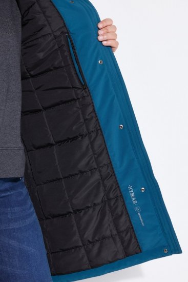 Ulla Popken 821495 Manteau technique Pétrole - Manteaux - Manteaux grande taille pour femme