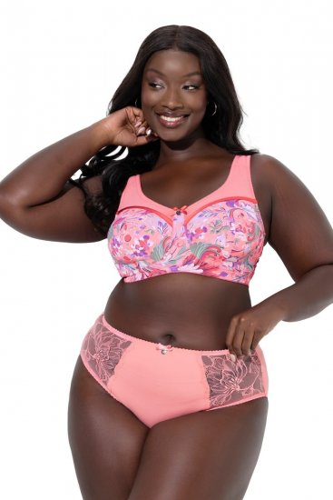 Ulla Popken 822864 Culottes en dentelle Rose clair - Culottes - 