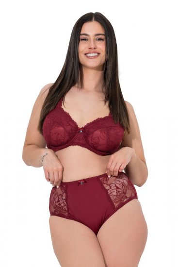 Ulla Popken 822864 Culottes en dentelle Lilas - Culottes - 