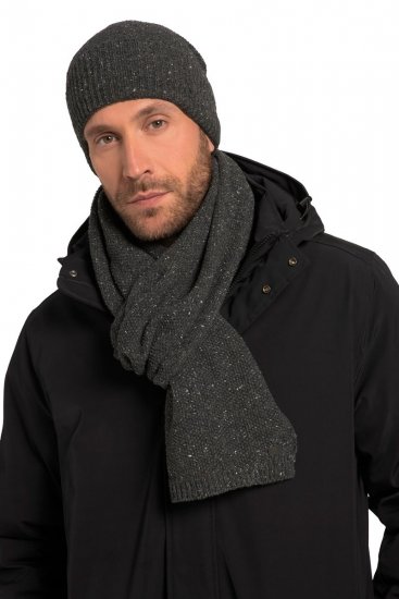 JP1880 822908 Bonnet Gris foncé - Bonnets - 