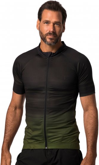 JP1880 Jay-Pi Flexnamic QuickDry Cycling Jersey Black - Sport & outdoor - Vêtements de sport grande taille 