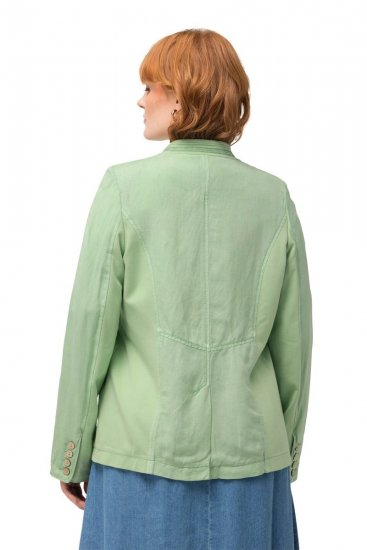 Ulla Popken 823539 Veste Vert olive - Vestes - Vestes grande taille pour femme