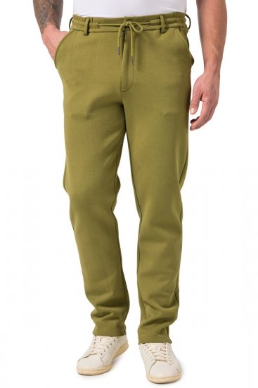 JP1880 New York Flexnamic Pantalon en jersey à taille élastique Vert - Costumes - Costumes grandes tailles 