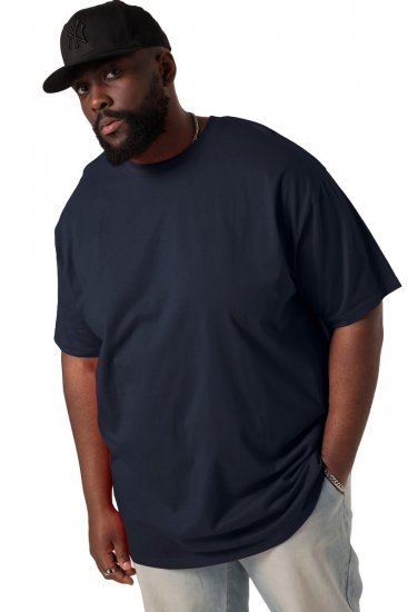 STHUGE 824720 T-shirt oversize Bleu marine - T-shirts - T-shirts Homme Grande Taille