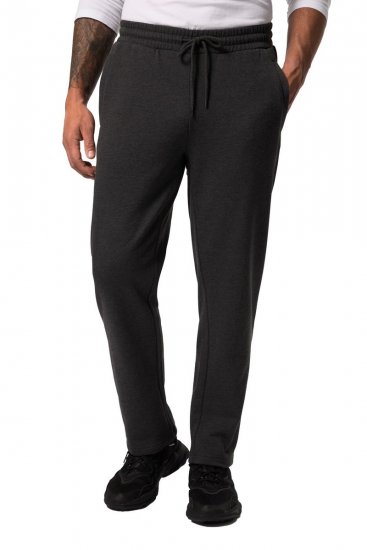 JP1880 825206 Pantalon de jogging coupe ventre Gris foncé chiné - Pantalons/shorts de survêtement - Survêtement/jogging grandes tailles