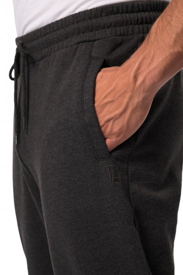 JP1880 825206 Pantalon de jogging coupe ventre Gris foncé chiné - Pantalons/shorts de survêtement - Survêtement/jogging grandes tailles