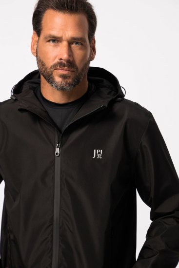 Jay-Pi 825611 Veste de pluie à coutures étanchées Noir - Vestes - Vestes homme grandes tailles