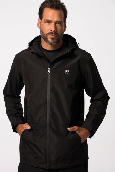 Jay-Pi 825611 Veste de pluie à coutures étanchées Noir - Vestes - Vestes homme grandes tailles