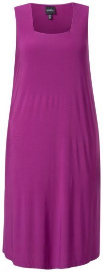 Ulla Popken 827908 Robe en jersey sans manches Lilas - Robes en jersey - 