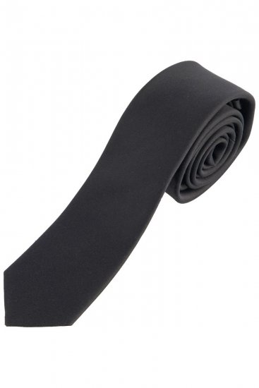 JP1880 828309 Cravate en soie extra-longue Noir - Cravates et nœuds papillon - 