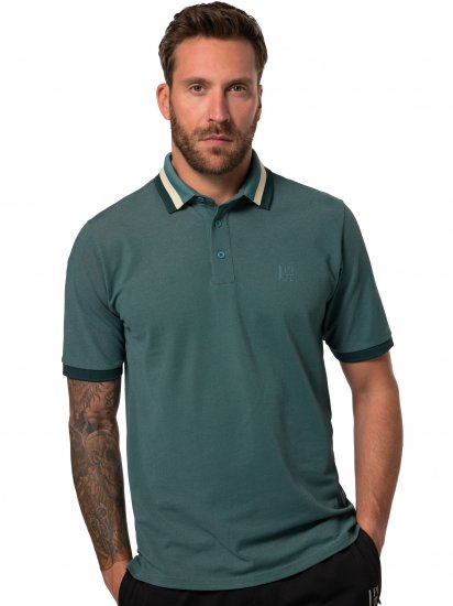 JP1880 Jay-Pi QuickDry Golf Polo Shirt Midnight Green - Polos - Polos homme grande taille
