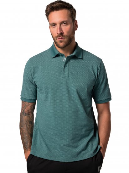 JP1880 Jay-Pi QuickDry Golf Polo Shirt Light Green - Polos - Polos homme grande taille