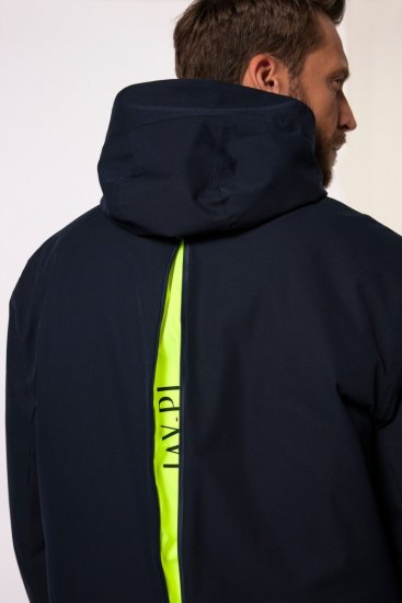 Jay-Pi Ski Jacket Functional Waterproof Windproof Navy - Vêtements de ski - Ski & hiver grandes tailles