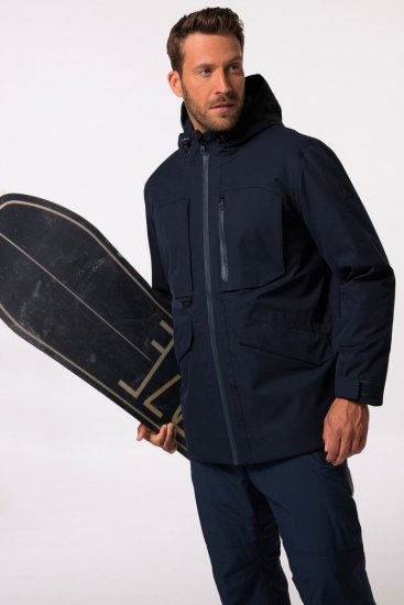 Jay-Pi Ski Jacket Functional Waterproof Windproof Navy - Vêtements de ski - Ski & hiver grandes tailles