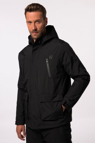 Jay-Pi Ski Jacket Functional Waterproof Windproof Breathable Black - Vêtements de ski - Ski & hiver grandes tailles